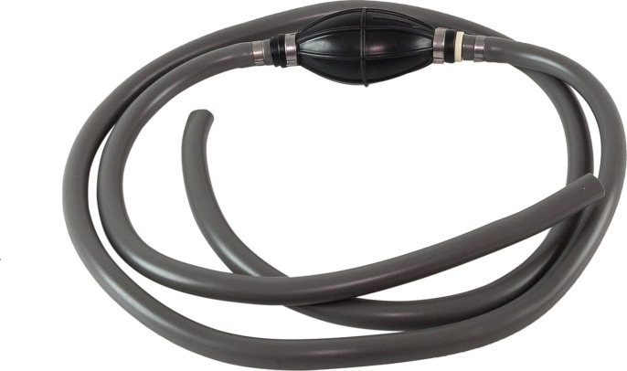 Шланг топливный Easterner 8 мм с грушей армир без фиттингов 45/140см (C24634, 10261769)